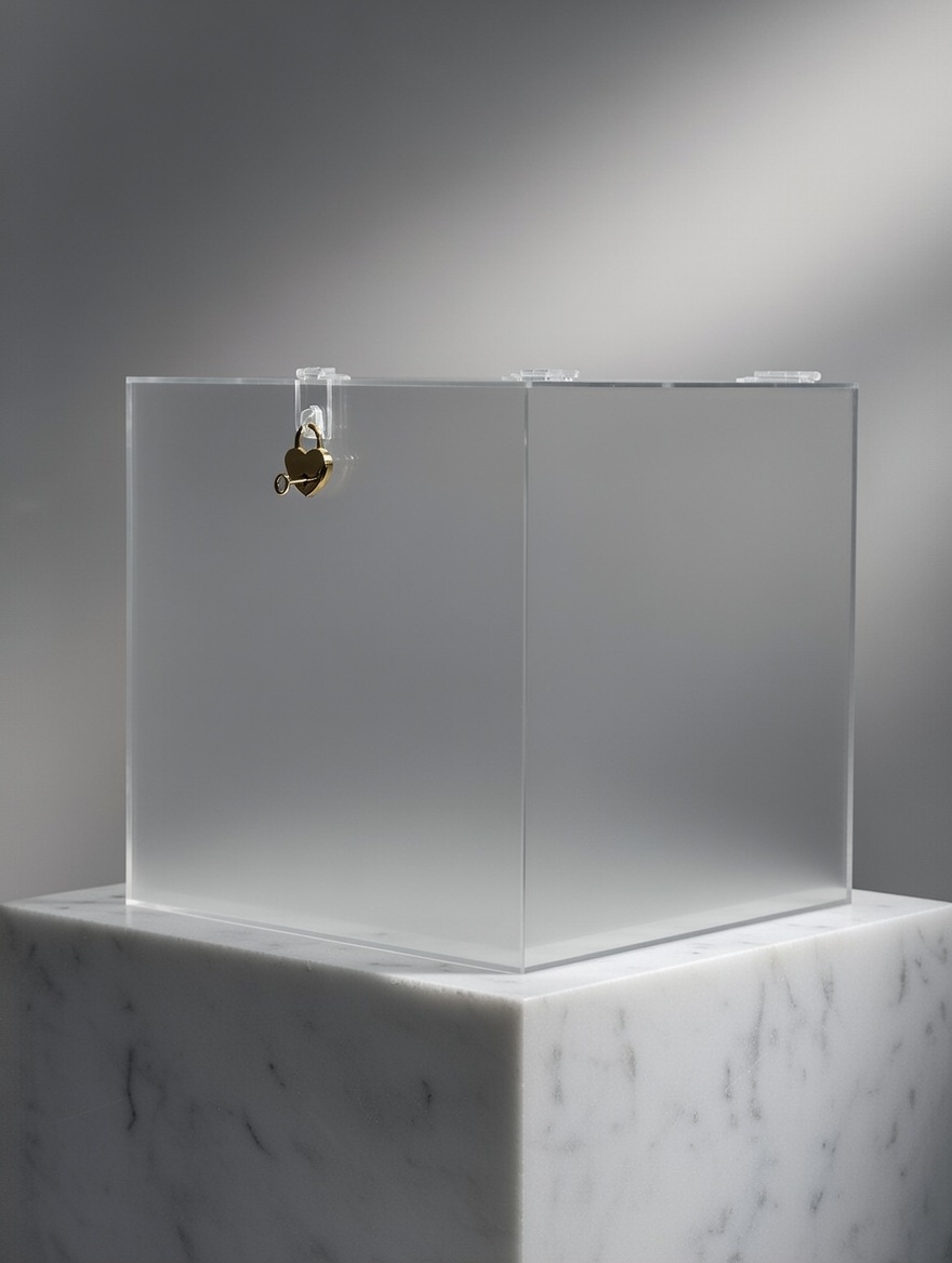 Akrilna kutija - Zamagljena (Frosted)